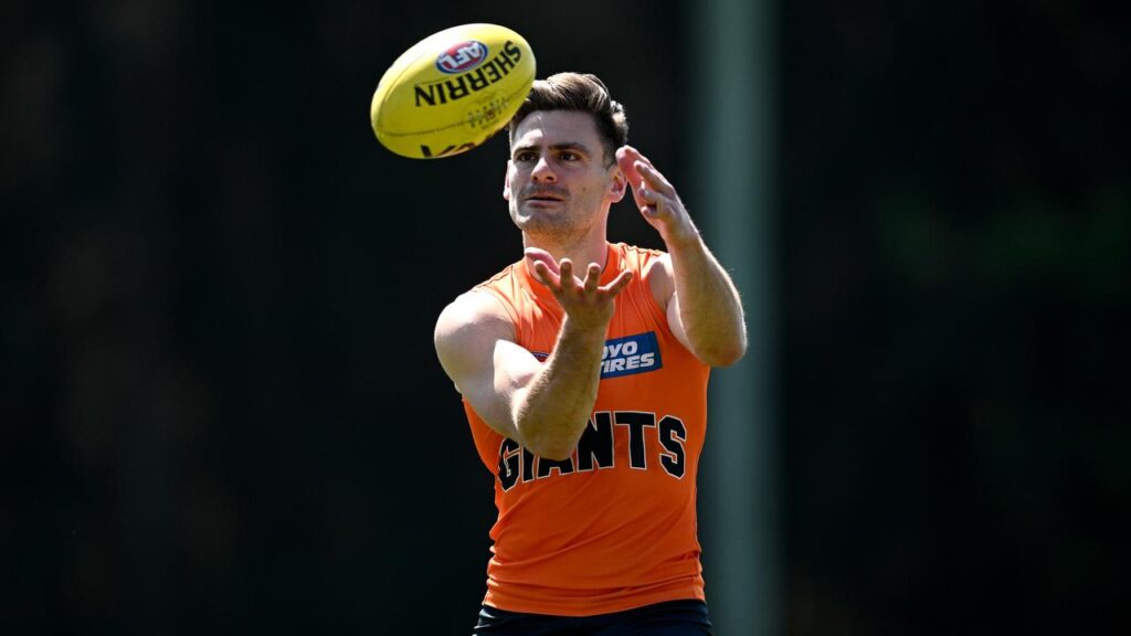 Stephen Coniglio will make his long-awaited return for the Giants against injury-stricken Essendon.