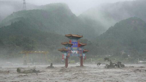 APTOPIX China Flooding