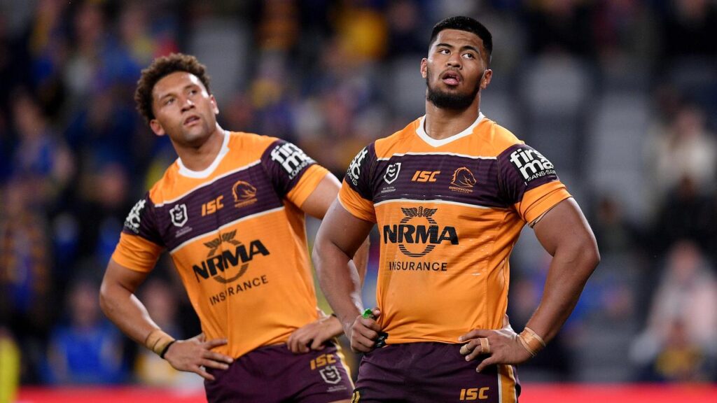 Gehamat Shibasaki and Payne Haas have walked different NRL paths since their early Broncos days.