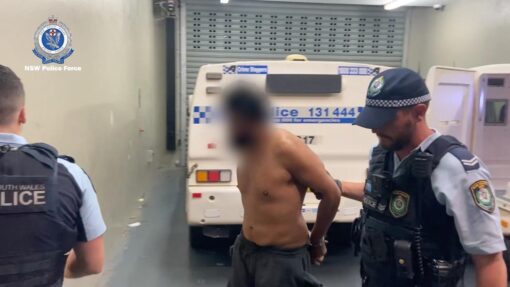 KINGSCLIFF HOME INVASION ARREST