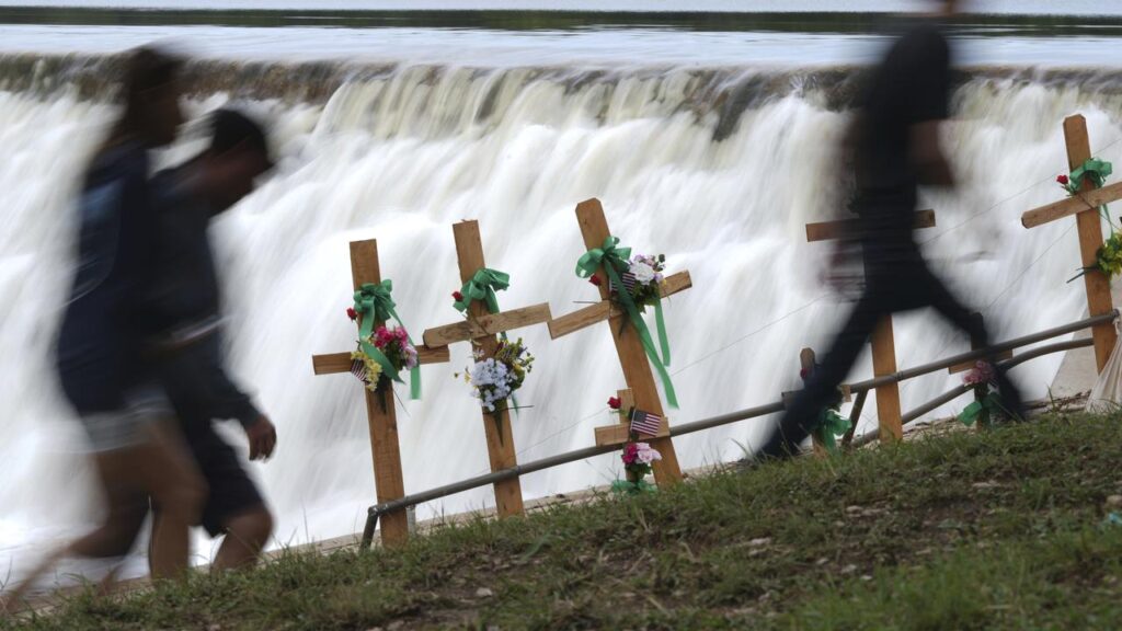 The death toll from flooding in Texas has risen to at least 133 people, officials say.