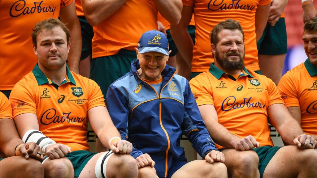 Harry Wilson (l) always dreamt of being a Wallaby but will now captain against the British Lions.