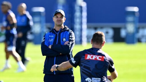 NRL BULLDOGS TRAINING