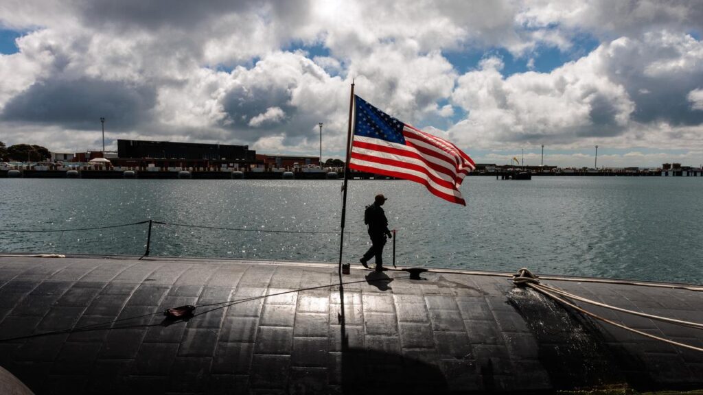 Australia has paid another $800 million to the US under the AUKUS nuclear submarines agreement.
