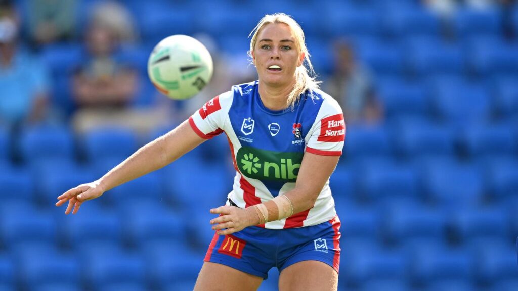 Olivia Higgins has played a major role in Newcastle’s rise up the NRLW ladder since returning.