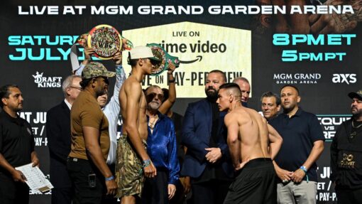 BOXING TSZYU FUNDORA WEIGH IN