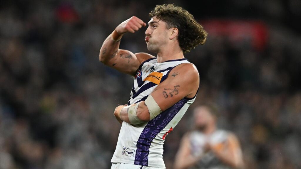 Luke Jackson’s last-quarter heroics helped seal the Dockers’ win over the Magpies at the MCG.  
