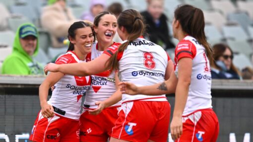 NRLW RAIDERS DRAGONS