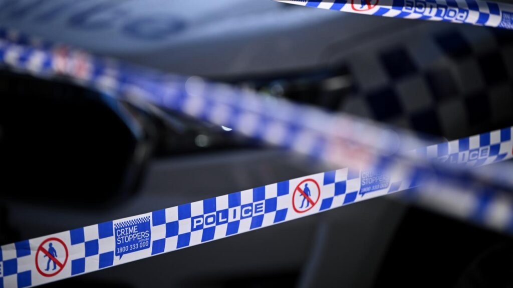 About 20 people were forced to flee a Melbourne synagogue after a man set part of it on fire.
