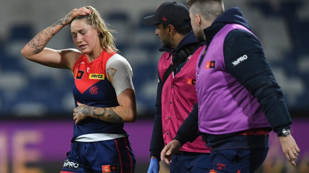 Melbourne believes Tayla Harris is over shoulder problems that have plagued her in recent years.