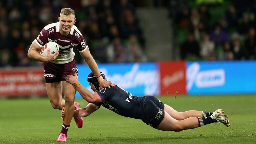 Tom Trbojevic expects to play in the centre for the Sea Eagles for the rest of the NRL season.
