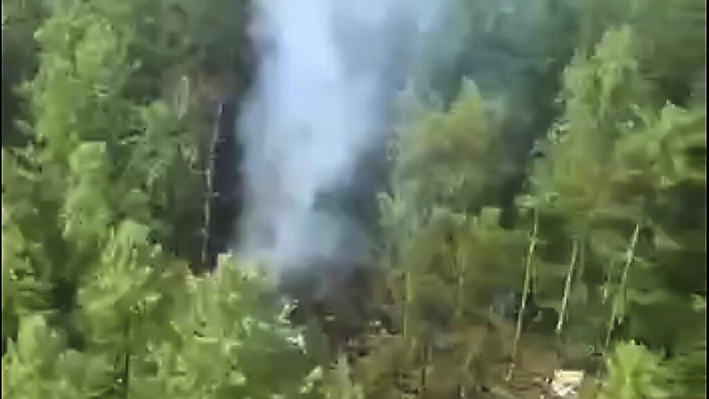 An Antonov plane with 48 people on board crashed in a remote area of eastern Russia.
