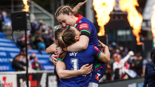 NRLW WARRIORS EELS