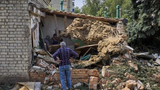 Russian morning attack on Kharkiv
