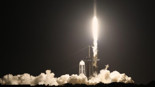 APTOPIX SpaceX Private Astronauts