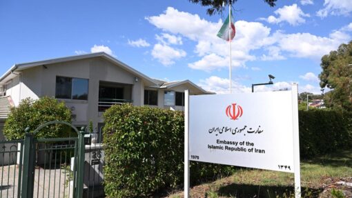IRANIAN EMBASSY CANBERRA STOCK