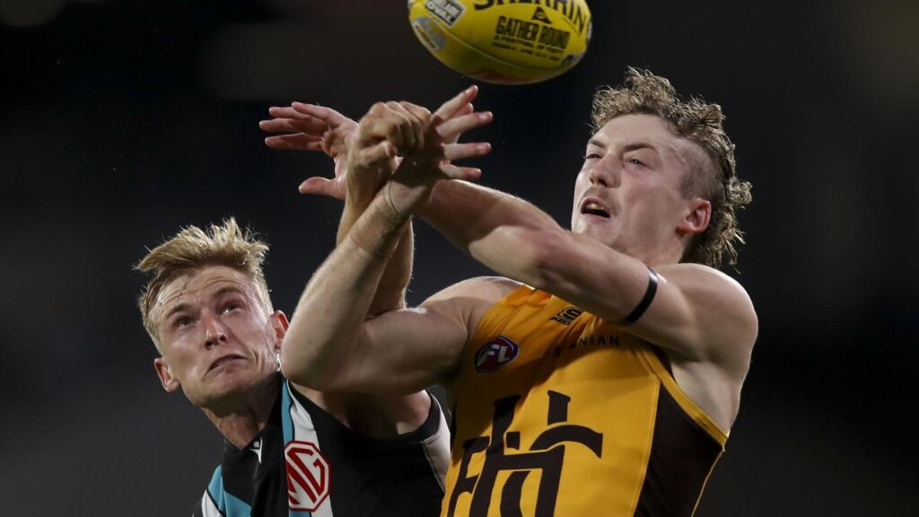 Hawthorn young gun Josh Weddle could be on the verge of a finals return from injury