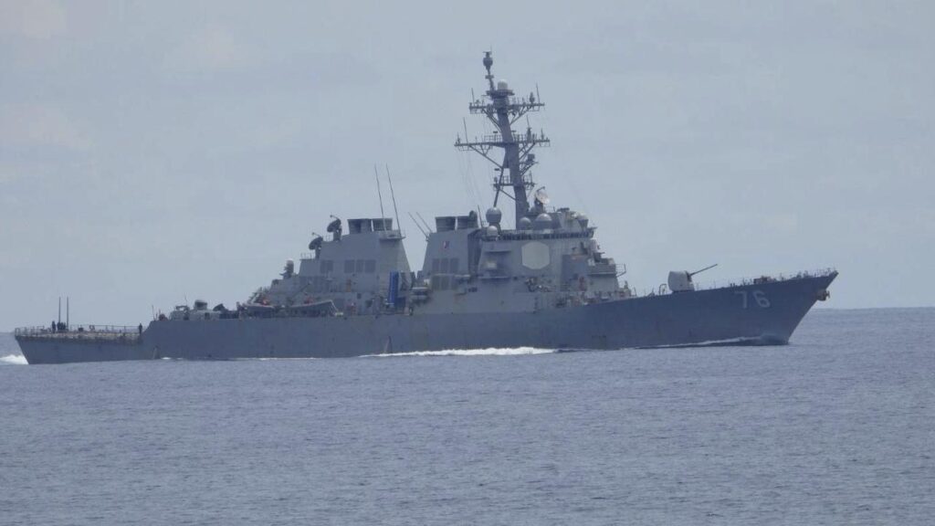 The United States has questioned China’s claim to some islands in the South China Sea.
