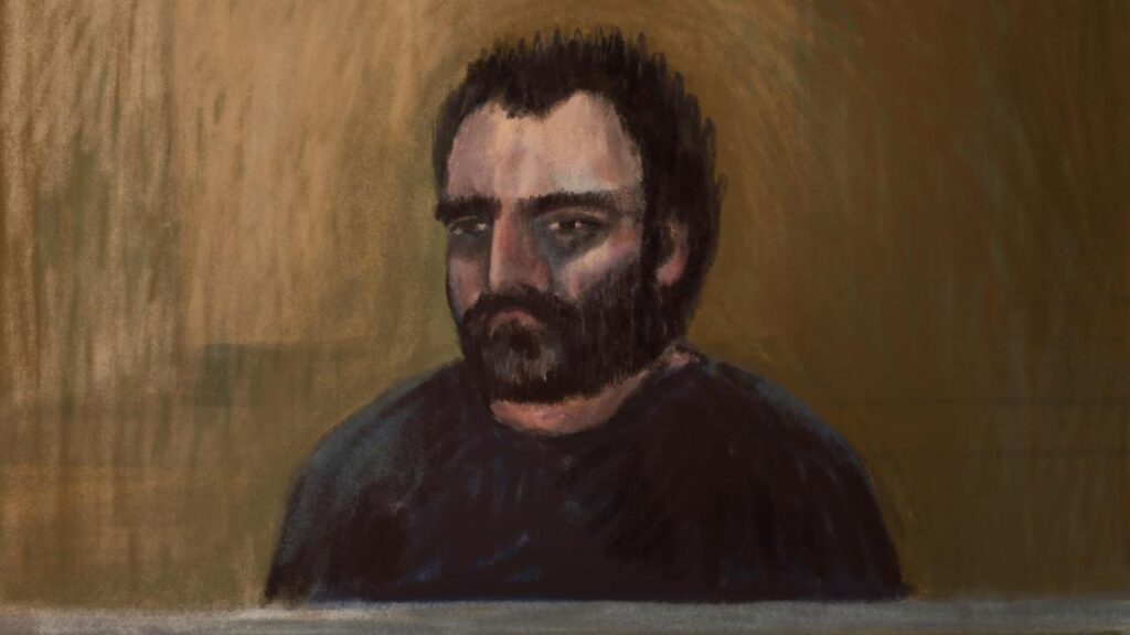 Ross Judd appeared in Melbourne Magistrates Court on two murder charges.