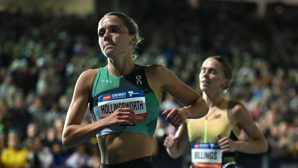 Claudia Hollingsworth has her sights set on marking a major mark at the world titles. 
