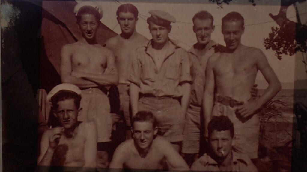 Australian servicemen at Milne Bay in New Guinea endured harsh wartime conditions.
