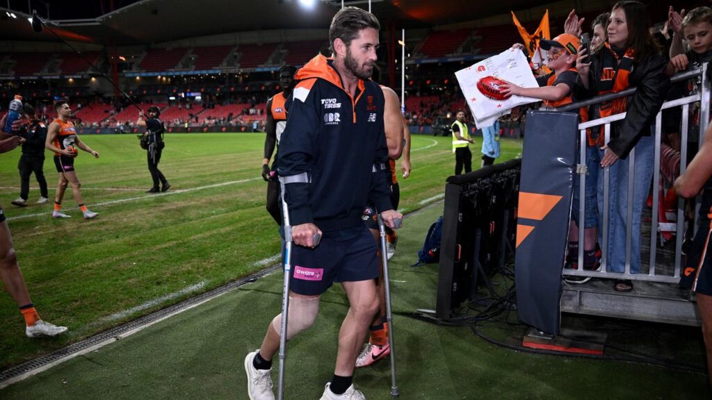 Injury has brought a premature end to the playing career of popular GWS veteran Callan Ward.