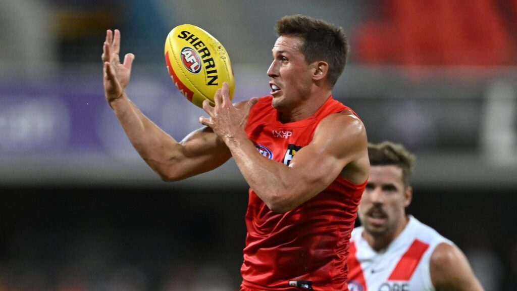David Swallow is the Suns’ last foundation member but could miss out on their first finals foray.
