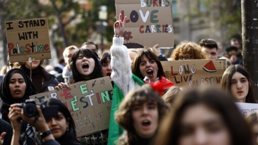 STUDENTS STRIKE FOR PALESTINE