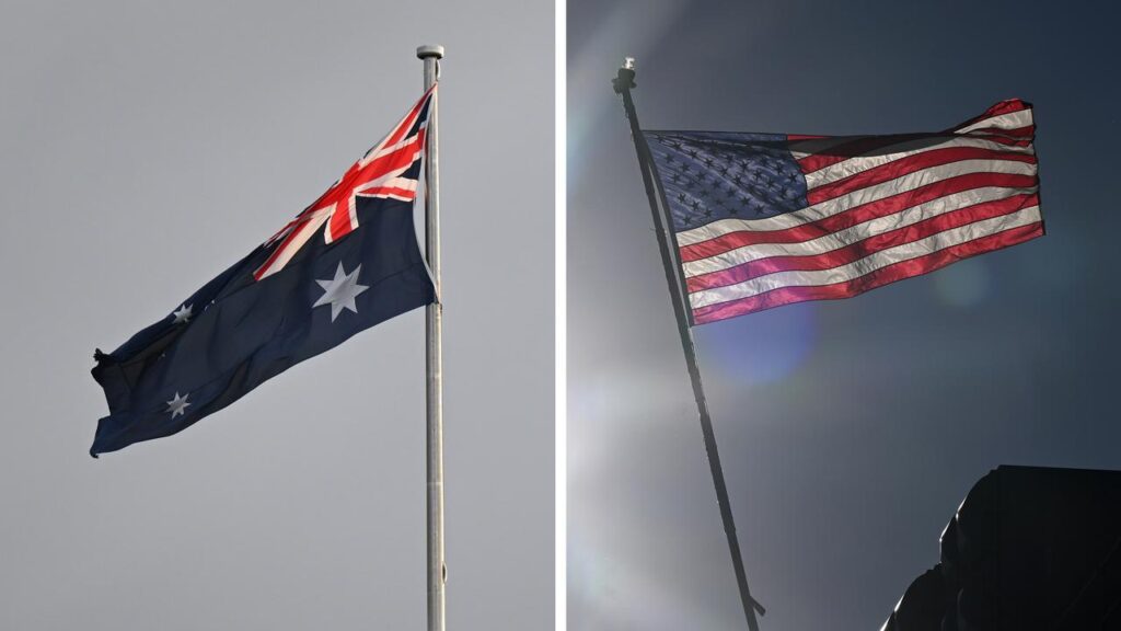 Australia’s defence minister says ties with the US are deepening as he met with senior officials.