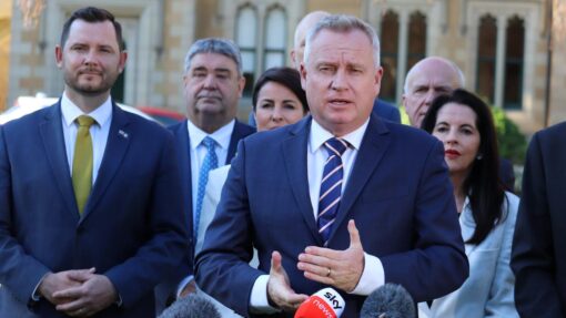 TASMANIAN LIBERALS CABINET SWEARING IN