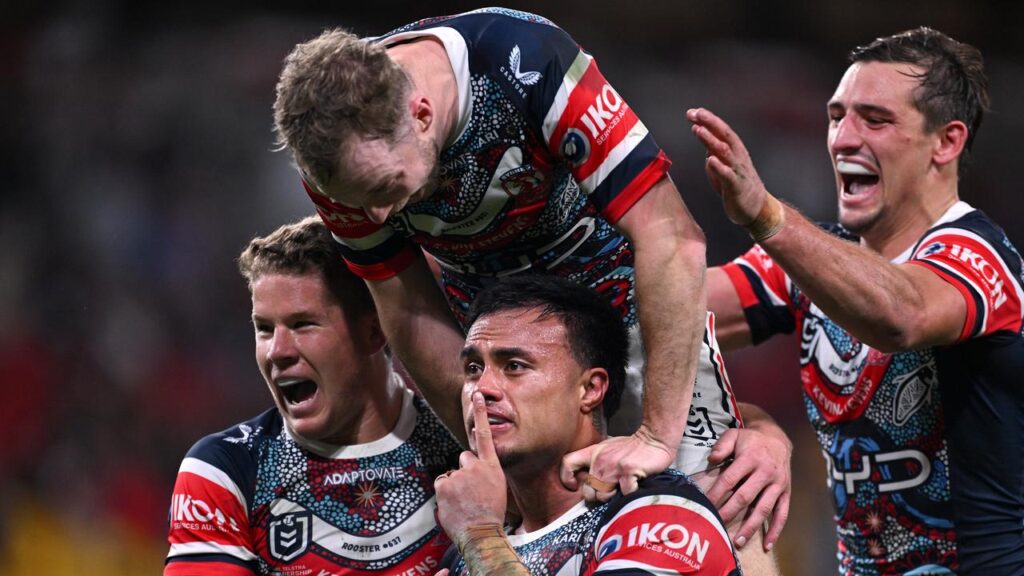 Roosters coach Trent Robinson says he won’t try to curb Spencer Leniu’s aggression.