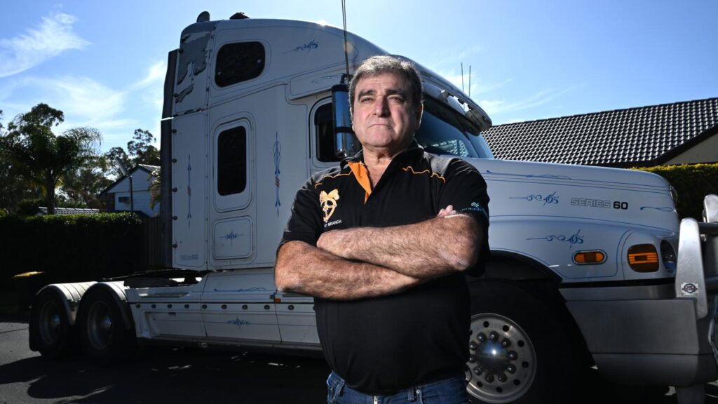 Climate change-fuelled weather extremes are impacting workers like truck driver Frank Black.
