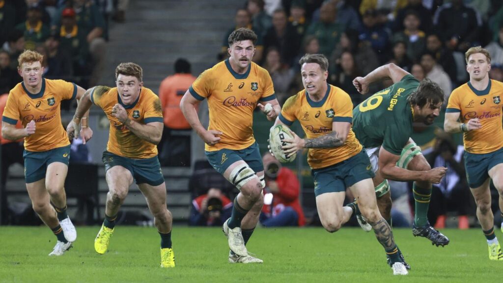 Corey Toole had a fine game but the Wallabies missed out on their historic double in South Africa.