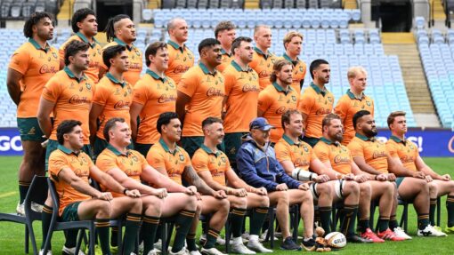 RUGBY WALLABIES CAPTAINS RUN