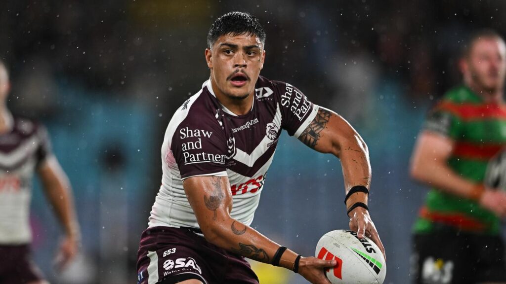 Tommy Talau has enjoyed his short time at Manly, but is pondering a future with the Tricolours.

