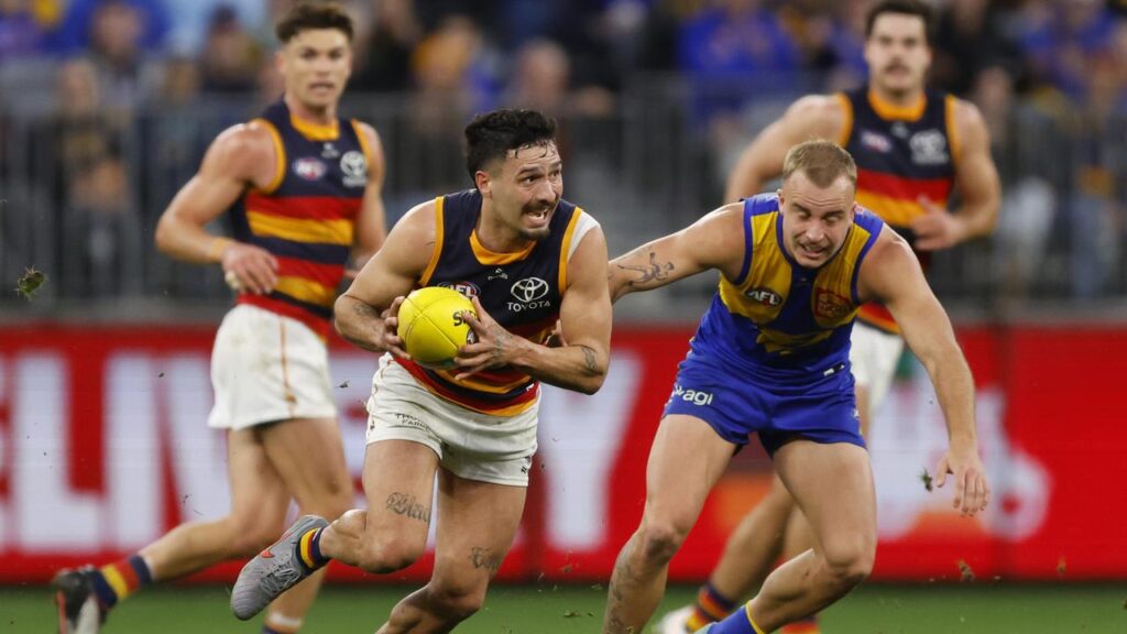 Izak Rankine says his ladder-leading Crows are looking ahead after a scare from the lowly Eagles.
