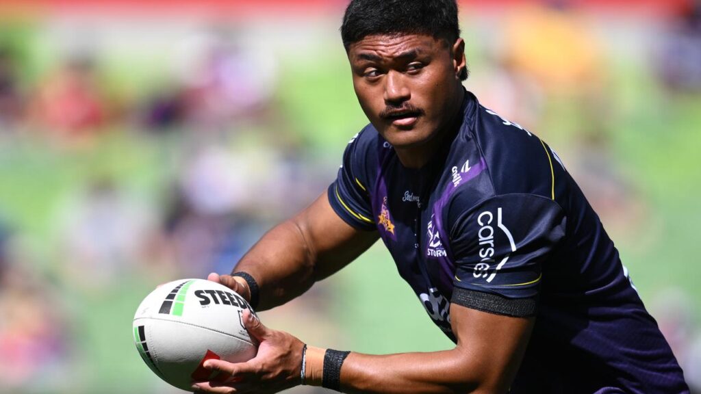 Melbourne prop Stefano Utoikamanu is set to play for Tonga in the Pacific Championships.
