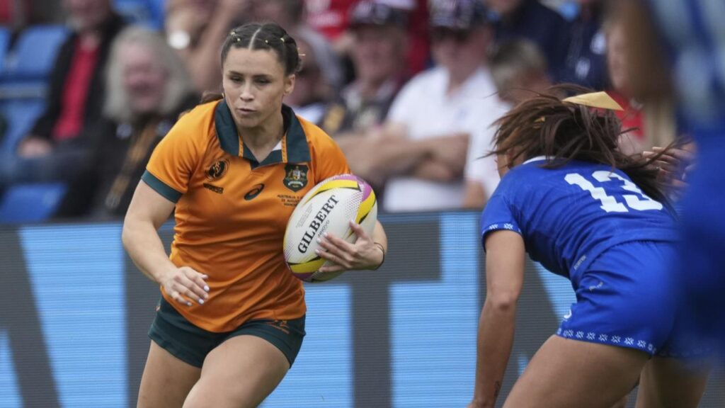 Desiree Miller, star of Australia’s opening World Cup win, hopes to be fit for their key match.