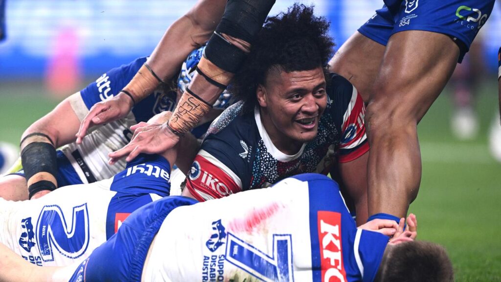 Naufahu Whyte is having a breakout year for the Roosters.