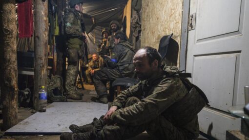 Ukrainian brigade holds position