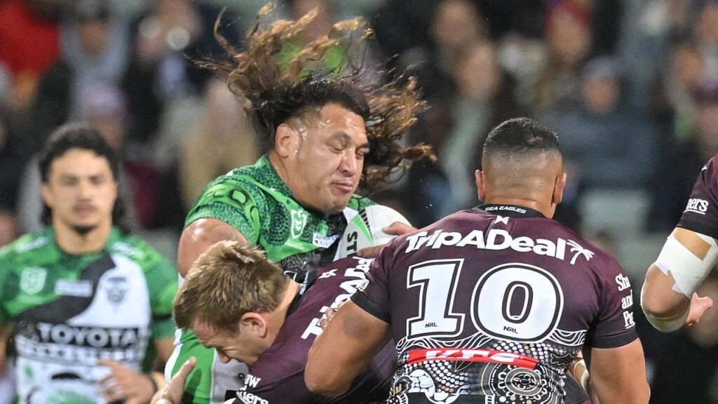 Resurgent veteran Josh Papalii now wants to play on with Canberra beyond this season.