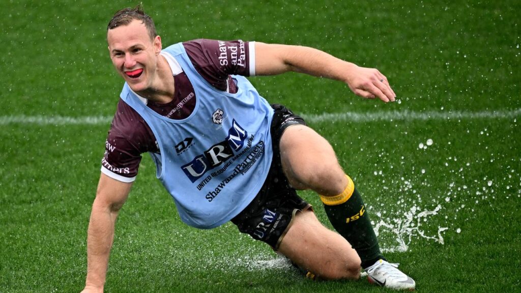 With his 350th game looming, Daly Cherry-Evans was still making a splash at Manly training.

