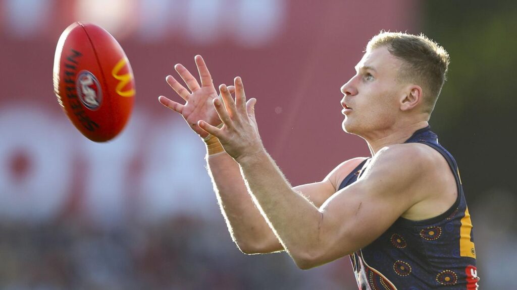Adelaide veteran Rory Laird is set to miss Saturday night’s crucial home game against Collingwood.
