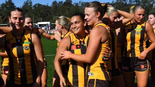 AFLW LIONS HAWKS