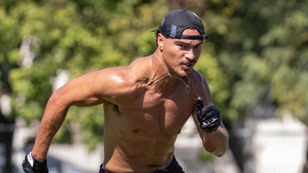 Battling a minor injury, Jordan Petaia is weighing up the options for his future in the NFL.