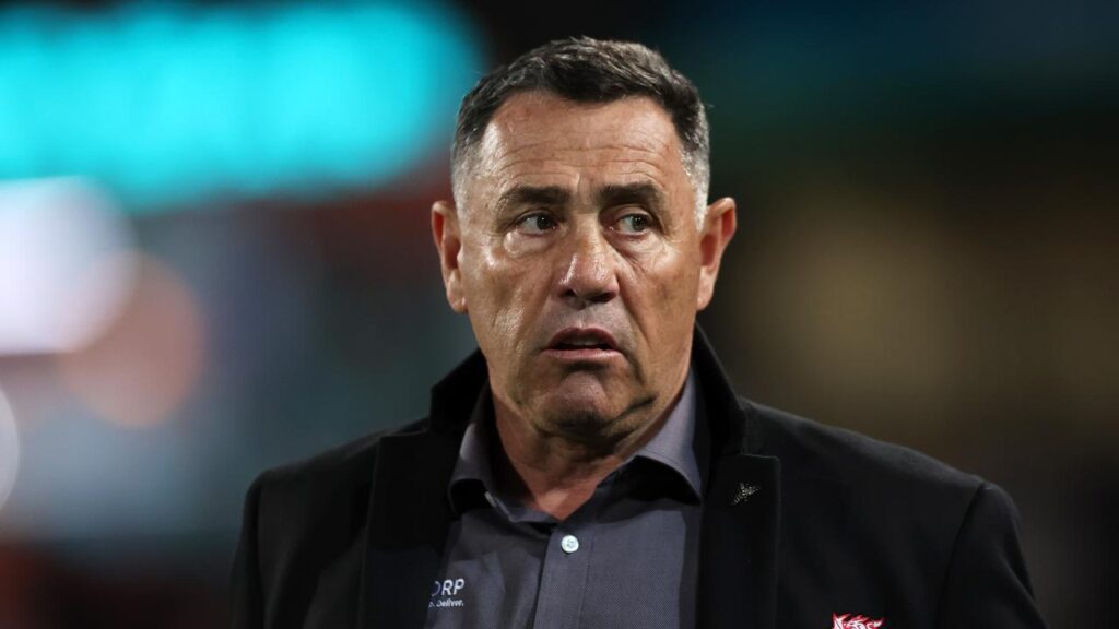 Shane Flanagan is unhappy with one of the Warriors’ tries, saying he doesn’t know the rules anymore.
