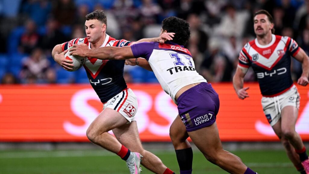 Sandon Smith (left) is just as good as the injured Sam Walker, says Roosters skipper James Tedesco.