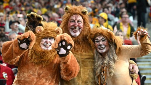 RUGBY WALLABIES LIONS