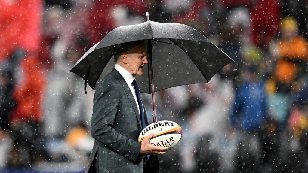 Wallabies coach Joe Schmidt was a brolly good fellow as his side denied the Lions a clean sweep.