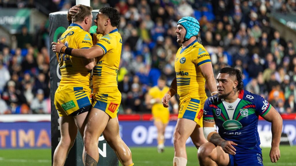 Parramatta have put a big dent in the Warriors’ top four hopes, beating them 26-22. 
